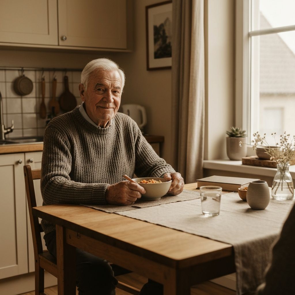 Older age eating routines